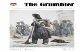 The Grumbler - Group North · The Ogre Must Fall – Sunday 9 AM ... Welcome to the new edition of “The Grumbler” – the official bimonthly newsletter ... scale warband.