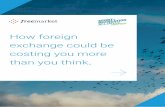 How foreign exchange could be costing you more than you …sramedia.s3.amazonaws.com/media/documents/d7f35829... · freemarket helps businesses and individuals keep ... put the ‘exchange’