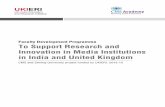 Faculty Development Programme To Support Research …cmsindia.org/publications/final-Monograph.pdf · Faculty Development Programme to Support Research and Innovation in Media Institutions