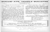 EUCLID AVE. TEMPLE BULLETI'Ncollections.americanjewisharchives.org/ms/ms0882/00257/ms0882... · EUCLID AVE. TEMPLE BULLETI'N CLEVELAND Vol. X DECEMBER .5th, 1930 No. 12 FTiday Evening