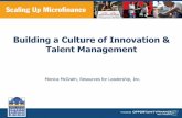 Building a Culture of Innovation & Talent … final 1-22-13.pdfBuilding a Culture of Innovation & Talent Management Monica McGrath, Resources for Leadership, Inc.