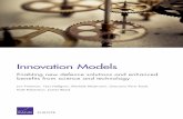 Innovation Models: Enabling new defence solutions … Models Enabling new defence solutions and enhanced benefits from science and technology Jon Freeman, Tess Hellgren, …