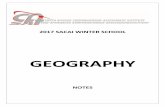 GEOGRAPHY - sacai.org.za · The importance of terminology 5. Example questions: ... for basic recall ... Geographical Information Systems (GIS) •Concepts of