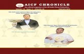 AICF CHRONICLEassets.aicf.in/magazines/2018-Feb-Chronicle-AICF.pdf2018-02-26Volume : 12 Issue : 7 Price Rs. 25 February 2018 AICF CHRONICLE the official magazine of the All India Chess