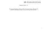 Appendix 2 Consultation Results Summary Report PRS Additional Licensing ...democracy.havering.gov.uk/documents/s25956/Appendix 2 consultatio… · services of London Property Licensing