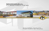 Marshall Construction Limited, The Whins, Alloa ... MARSHALL CONSTRUCTION BUILDING QUALITY FOR OVER 30 YEARS Marshall Construction Limited, The Whins, Alloa, Clackmannanshire FK10