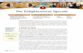 The Enlightenment Spreads - Mr. Tomasi Social Studies Chapter 22 Enlightenment and Monarchy From the salons, artists’ studios, and concert halls of Europe, the Enlightenment spirit