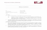 FCA Final notice: Jeremy Kraft · FINAL NOTICE To: Jeremy Kraft Date of birth: 24 April 1965 Individual Reference Number: ... of the Martins Group and with strategic and operational