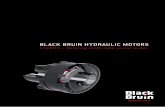BLACK BRUIN HYDRAULIC MOTORS - BIBUS  BRUIN HYDRAULIC MOTORS S SERIES â€“ Rotating shaft radial piston motor
