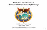 USPACOM NEO/NTS Accountability Working Group - … · USPACOM NEO/NTS Accountability Working Group ... •JP 3-68 “Noncombatant Evacuation Operations” ... –Establish beginning-to-end