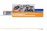 CROMPTON INSTRUMENTS CURRENT TRANSFORMERS€¦ ·  · 2015-09-03AbAout TTT EoCnecCbivbycosnAbcyaECnTEcagcnl Tape Wound Measuring and Protection Current Transformers ..... 2 MR Series