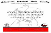 Karate Manual Master updated November 2015 SENSEI JONATHAN KENNEY Yondan (4th Degree) Sensei Jonathan Kenney began his training with Sensei Platt in 1986 at the age of eight. Through