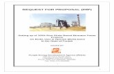 REQUEST FOR PROPOSAL (RfP) · REQUEST FOR PROPOSAL (RfP) ... Biomass Project developer 13 ... The State of Punjab situated in North West India, ...