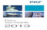 Peru Tax Guide 2013 - PKF pkf tax guide 2013.pdf · Peru Tax Guide 2013. PKF Worldwide Tax Guide 2013 I ... 1.5% of monthly net revenue, or b) the monthly net revenue times a ratio
