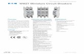 Eaton WMZT Miniature Circuit Breakers - AutomationDirect · eCP-66 Circuit Protection 1-800-633-0405 ... • Relays • UPS • ower ... Overview Eaton WMZT miniature circuit breakers