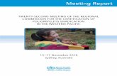TWENTY-SECOND MEETING OF THE REGIONAL …polioeradication.org/.../2017/09/WPRO_RCC_NOV2016.pdf · bOPV bivalent oral polio vaccine ... to update the RCC and NCC chairpersons on the
