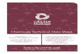 Chemicals Technical Data Sheet - Muntajat download folder/Chemicals DATA... · Qatar’s chemicals, ... Sodium and Calcium Sulphonated Derivatives of Heavy ... detergents, synthetic