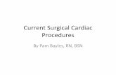 Current Surgical Cardiac Procedures - Continuing …continue.austincc.edu/hpi/ispd/hprx3006/HPRX 3006 PowerPoint.pdf · Current Surgical Cardiac Procedures By Pam Bayles, RN, BSN.
