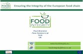 Paul Brereton Fera Science Ltd York UK - Startseite - BfR the Integrity of the European food chain  foodintegrity@fera.co.uk Paul Brereton Fera Science Ltd York UK