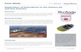Application of HyperWorks in the Subsea Oil and Gas … · Application of HyperWorks in the Subsea Oil ... Part of the Technip Group, ... with model generation times reduced from