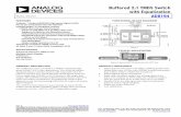Buffered 2:1 TMDS Switch with Equalization Data … 2:1 TMDS Switch with Equalization Data Sheet AD8194 Rev. A Document Feedback Information furnished by Analog Devices is believed