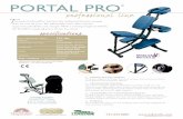 Oakworks Portal Pro Massage Chair - Orlando Chair Massage ...orlandoeventmassage.com/wp-content/uploads/2015/07/... · PORTAL PRO® he patented PortalPro® has been the undisputed