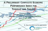 Composite Index for Trinidad and Tobago Jhinkoo...Outline of Presentation Aim and Motivation of Study Purpose of a Composite Index Literature Review Methodology Composite Index of