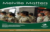 Melville Matters - Melville Senior High School · Please contact administration on ... Accompanying this edition of Melville Matters is a ... wa.edu.au France from the small town