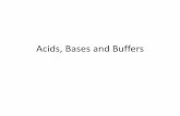 Acids, Bases and Buffers - Science Skool Homepage€¦ · Acids, Bases and Buffers. ... his thesis, was only just passed ... For example, 2.0M sulphuric acid has an aqueous hydrogen