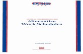 Alternative Work Schedule Guide - Washington, D.C. - dchr agencies in establishing alternative work schedules (AWS). This Guide is not intended to replace or substitute any statutory