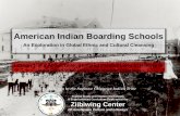American Indian Boarding Schools - Saginaw Chippewa … · American Indian Boarding Schools ... Lesson 1: It’s About Time ... We will be referring to excerpts from this novel. Here’s