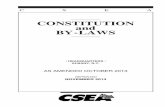 CONSTITUTION and BY-LAWS - CSEA Local 860csea860.com/wp-content/uploads/2014/07/csea_statewide_constitution...CSEA CONSTITUTION AND BY-LAWS (b) The President, subject to the approval