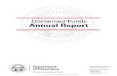 Unclaimed Funds Annual Report - Ohio Department of ... · Unclaimed Funds Annual Report ... 2 Unclaimed Funds: Exempt Accounts ... Effective June 6, 2001 a credit due a retail customer