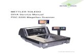METTLER TOLEDO DIVA Service Manual PSC 8200 … Service Manual PSC 8200 Magellan Scanner . ... METTLER TOLEDO DIVA Service Manual 1 ... (when the scale is used without the Mettler-Toledo