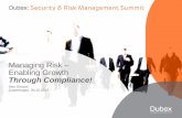 Managing Risk Enabling Growth Through … Risk – Enabling Growth Through Compliance! Alex Sinvani Copenhagen, 30.10.2012 . Highlight text Please mark which point you ... SOX MIFID