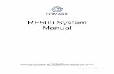 RF500 System Manual - ecefast.com.au · RF500 System Manual RF500 System Manual 20070702 Comark Limited Comark House, Gunnels Wood Park, Gunnels Wood Road, Stevenage, Herts. SG1 2TA