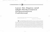 Lean Six Sigma and High-Performance …catalogimages.wiley.com/images/db/pdf/0787969737.excerpt.pdfadvanced statistical tools to ... compromising orga- nizational strategy or else