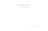Portfolio Theory - Homepages of UvA/FNWI staff ·  · 2017-10-09Preface These lecture notes have been written for and during the course Portfolio Theory at the Universiteit van Amsterdam