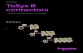 Low Voltage TeSys B contactors - electrocentr · Low Voltage TeSys B contactors Catalogue Variable composition contactors, new design. 1 Contents Application 2 Selection guide 4 ...
