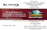 US Army Science & Technology Challenges for …aeromav.free.fr/MAV07/keynote/keynote 1 Young USA/Young...Concept Refinement 6 Approved for Public Release AMRDEC ASTD HDC Young_Panama_PublicRelease08-07.ppt