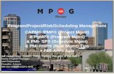 Program/Project/Risk/Scheduling Management CAPM® /PMP ... Credential Master... · Rev. 01 042011 Program/Project/Risk/Scheduling Management CAPM® /PMP® (Project Mgmt) & PgMP®