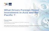 What drives Foreign Direct Investment in Asia and the …. ADB_Mr. Fahad...What Drives Foreign Direct Investment in Asia and the Pacific ? Fahad Khan Economist Economic Research and