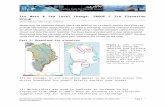 Part 1: Greenland ice elevation · Web viewScientists collected Greenland Ice Sheet elevation data from 2003. to . ... Suggest a reason for this observation. ... You can use words