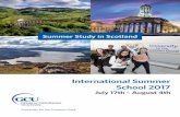 International Summer School 2017 - HSN · International Summer School 2017. ... seminars and practical workshops. Practical sessions ... Fieldtrips will also be undertaken to
