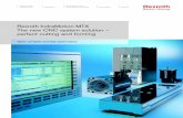 Rexroth IndraMotion MTX The new CNC system solution ... · Rexroth IndraMotion MTX The new CNC system solution – perfect cutting and forming Open, complete and high performance