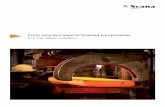 From recycled steel to finished components. It´s the steel ...scanasteel.com/wp-content/uploads/Energy-brochure-20150916.pdf · open die forging, heat treatment, rough and finish