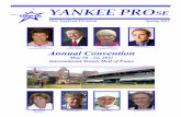 YANKEE PROSE - uspta.org England March2011.pdf · Our regional Vice President Chris Stevens ... Steve O’Connell will host the TAA FREE Lesson during The New Haven Open at Yale ...