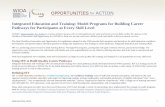 Integrated Education and Training: Model Programs for ...files.constantcontact.com/94655a8e201/d865530e-b1a9-48c0-913e-d73… · WIOA Opportunities for Action 3 Integrated Education