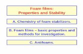 Foam films: Properties and Stability - Trinity College, Dublinfoams/PRESENTATIONS/Thursday12/Thursday12... · B. Foam films – basic properties and methods for investigation. A.