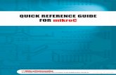 QUICK REFERENCE GUIDE FOR mikroC - …tge.cmaisonneuve.qc.ca/barbaud/Références techniques...2 35 The mikroC quick reference guide provides formal definitions of lexical elements